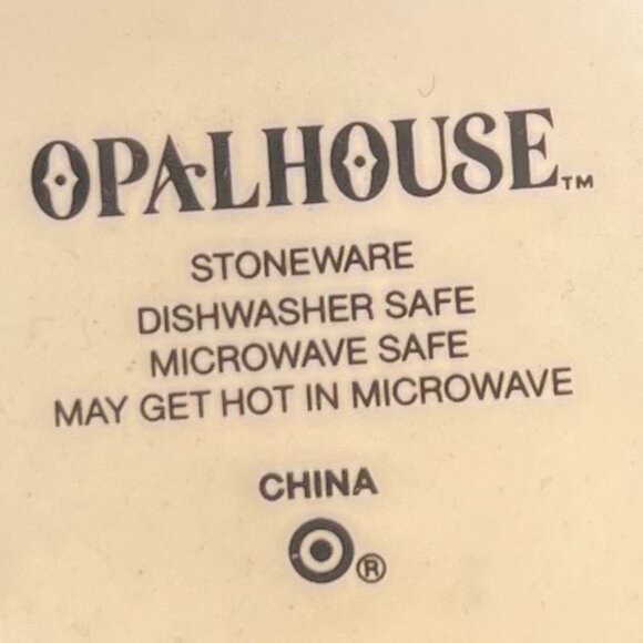 OPALHOUSE Floral Letter M Initial Monogram Wide-Mouth Ceramic Mug - Picture 6 of 6